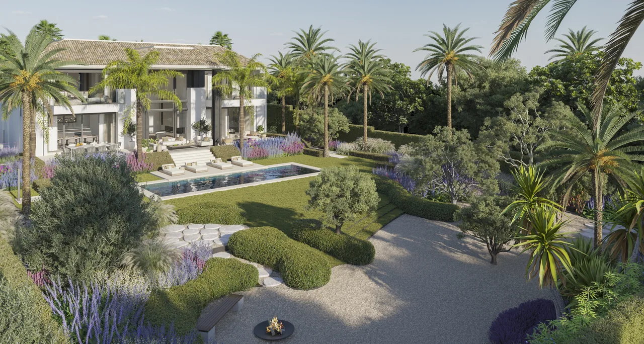 6-bedroom villa in Benahavís with private pool and private garden